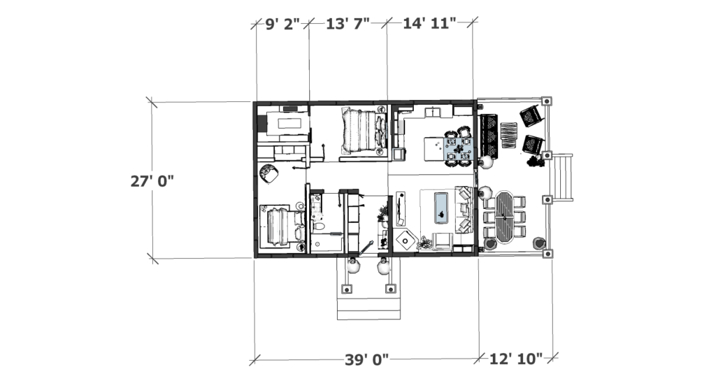 House Plan A270 - House Plans