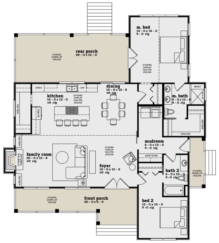 House Plan A292 - House Plans